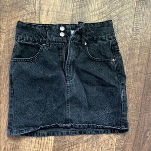 Forever 21 Black Pencil Mini Skirt Casual